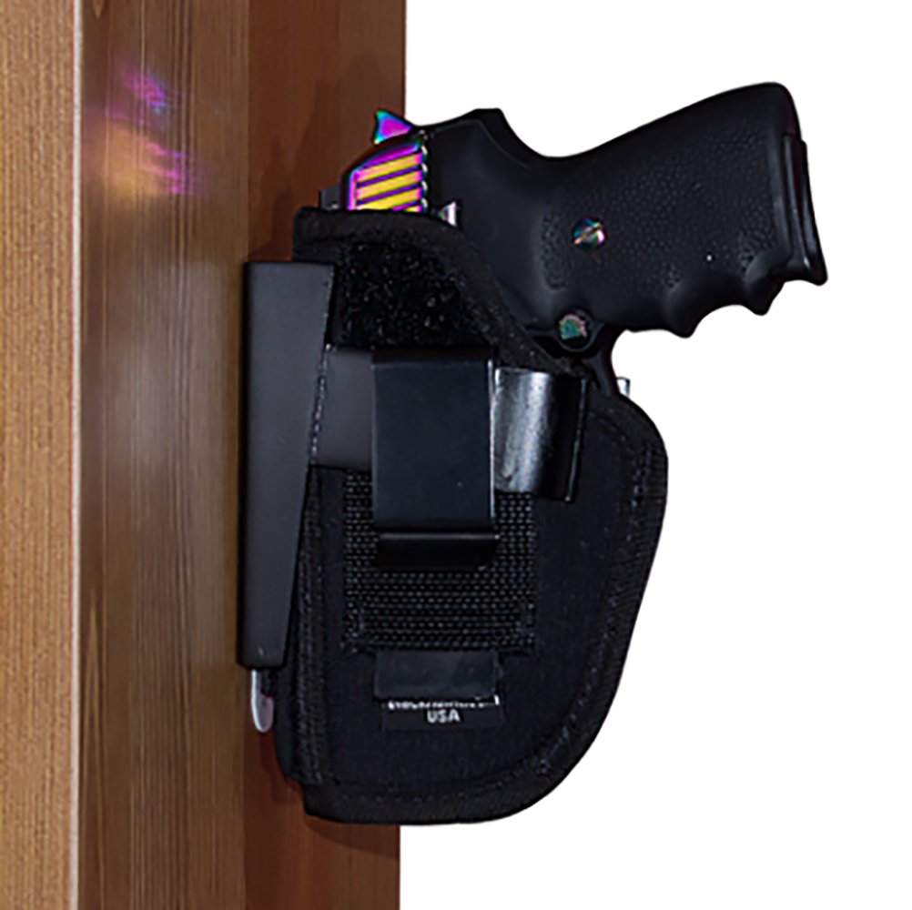 By My Side Holster Mount for Vehicle, Under Desk or Bedside Wide Size