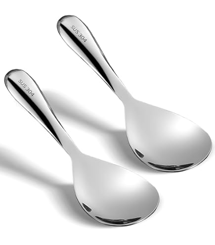 Hemoton Non-Stick Rice Spoon 9.44 Inch Ergonomic Cooking Scoop For Serving Rice And Tofu Kitchen Dining Supplies - View #8