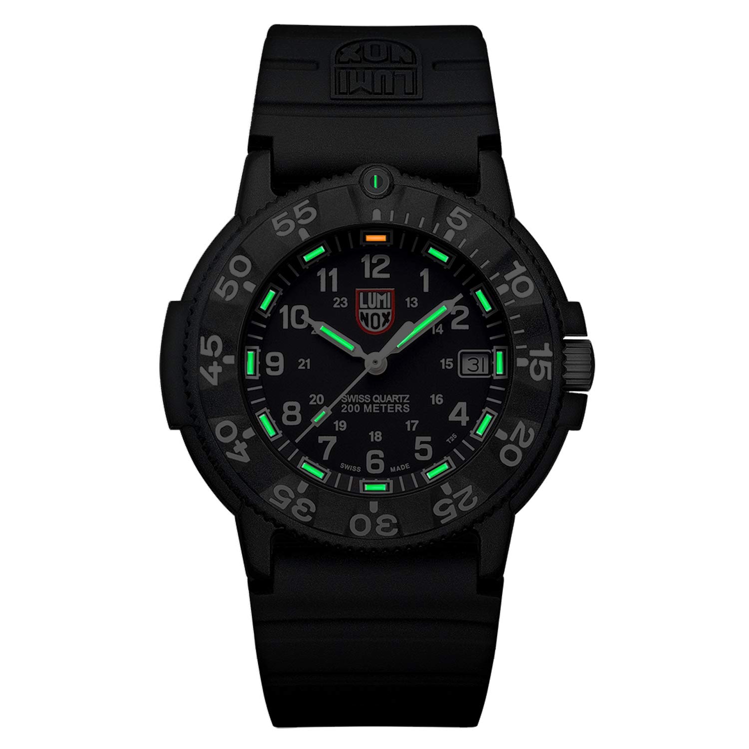 Luminox - Original Navy Seal- Mens Watch - Military Dive Watch - Date Function - 200m Water Resistant - Mens Watches - Made in Switzerland