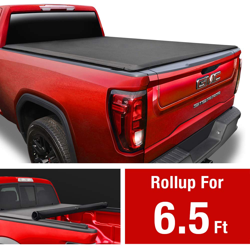 Mua Maxmate Soft Roll Up Truck Bed Tonneau Cover For 2019 2020 Chevy Silverado Gmc Sierra 1500 New Body Style Fleetside 6 5 Bed Tren Amazon Má»¹ Chinh Hang 2020 Fado