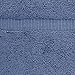 Amazon Brand – Pinzon Organic Cotton Hand Towels, Set of 6, Indigo Blue