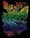 Royal & Langnickel Royal and Langnickel Rainbow Engraving Art, Butterflies