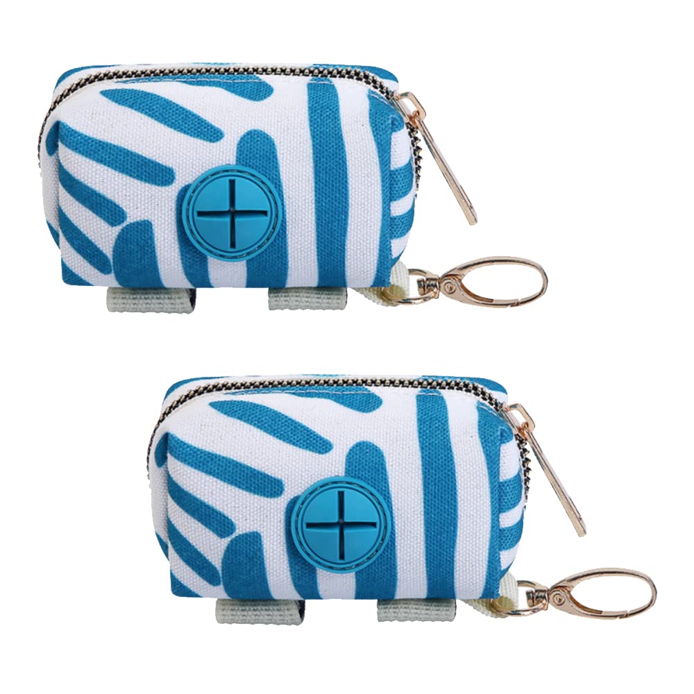 2 Pcs Pet Poop Garbage Bag Garbage Bag Dispenser Holder Dog Poop Waste Bag Holder for Any Belt