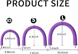 TeTupGa U Shape Parrot Perch Stand Purple Large Bird Cage Accessory view 7