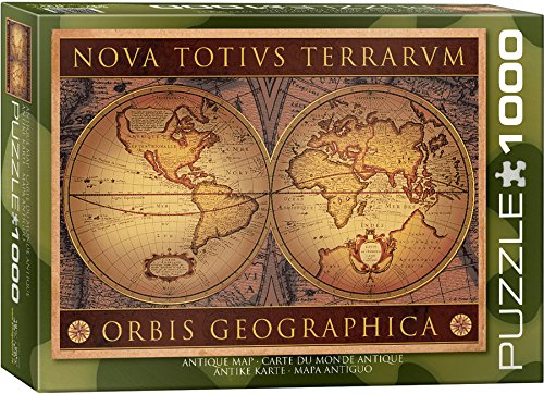 EuroGraphics Map of the Ancient World 1000 Piece Puzzle