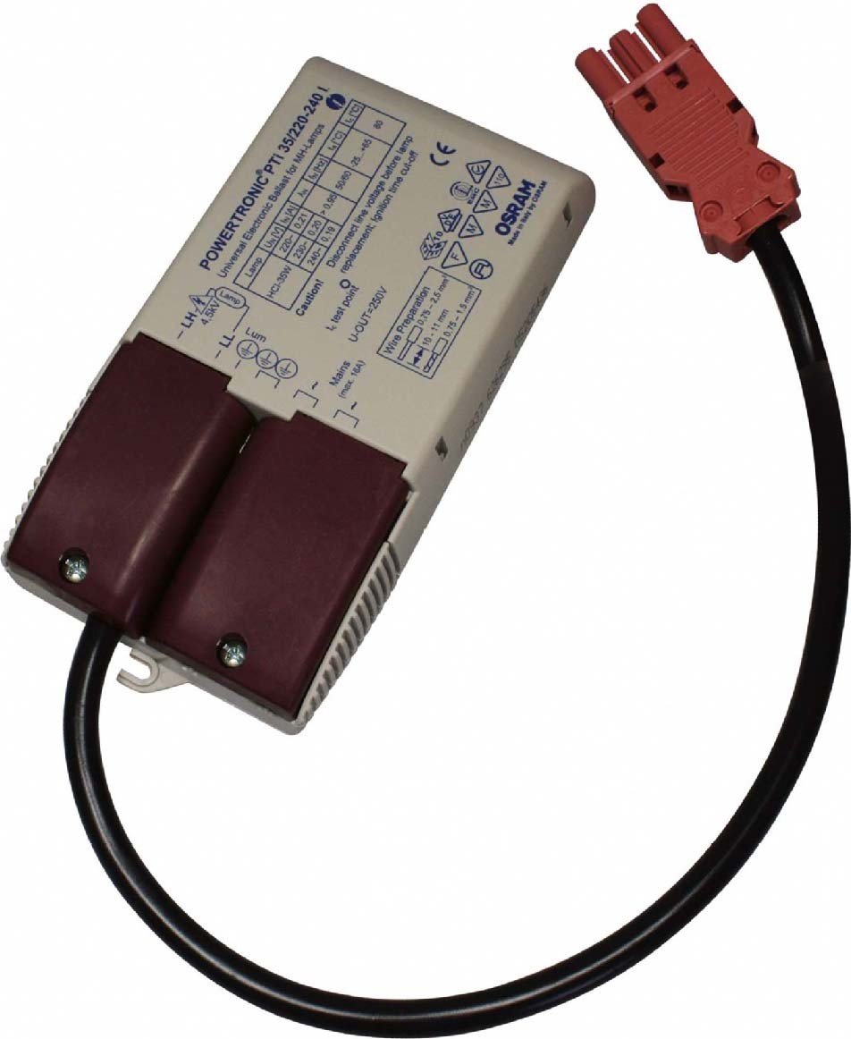 Osram ballast PTi 70 220240 I / S/P with Connector ST18 Powertronic 4008321290472 ballast