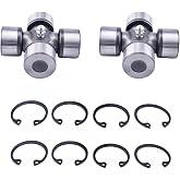 WQSING 2X Rear Driveshaft U-Joint Set 715900326 Compatible with Can-Am | Outlander Maverick Commander Renegade Quest Traxter 400 450 500 570 650 800 850 1000 705500304 705500304 715500371