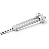 ADC 128Hz Medical Grade Tuning Fork with Fixed Weights, Aluminum Alloy