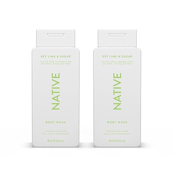 NATIVE BODY WASH CONTAINS NATURALLY DERIVED INGREDIENTS |...