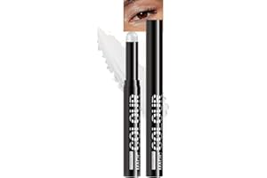 Metallic Cream Eyeshadow Stick, 1PCS Mermaid Shimmer White Long-lasting Waterproof Eye Shadow Pencil Highly Pigmented Easy to