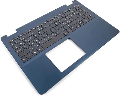 Dell Inspiron 5584 Ink Blue Palmrest Hungarian Backlit Keyboard Renewed 0227VH