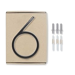 5 Inch House Address Numbers Black Door Numbers