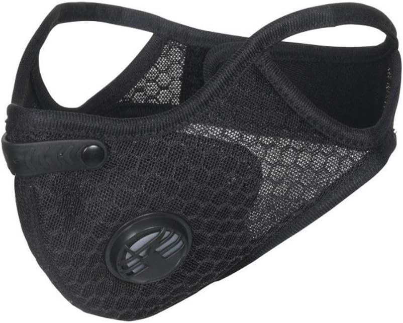 JUSUN Dust Masks Dust Pollution Mask Activated Carbon Dustproof Mask with N95 N99 Filters Neoprene Air Pollution Mask - for Dust, Face and Outdoor Activities (Color : Black)