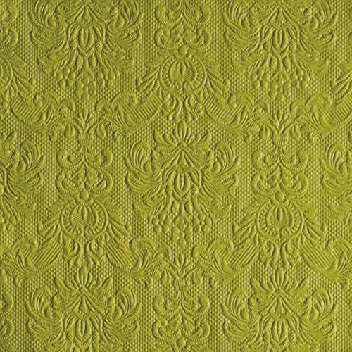 Ambiente Servietten Lunch/Party/ca. 33x33cm Elegance Green - Wedding - Embossed - ideal as Gift