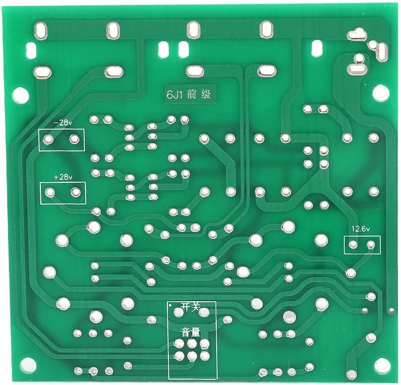 Socobeta Preamplificatore Valvolare 6J1 – Kit Fai Da Te Per Effector, Alimentazione AC 12V, Stereo, Basso Rumore