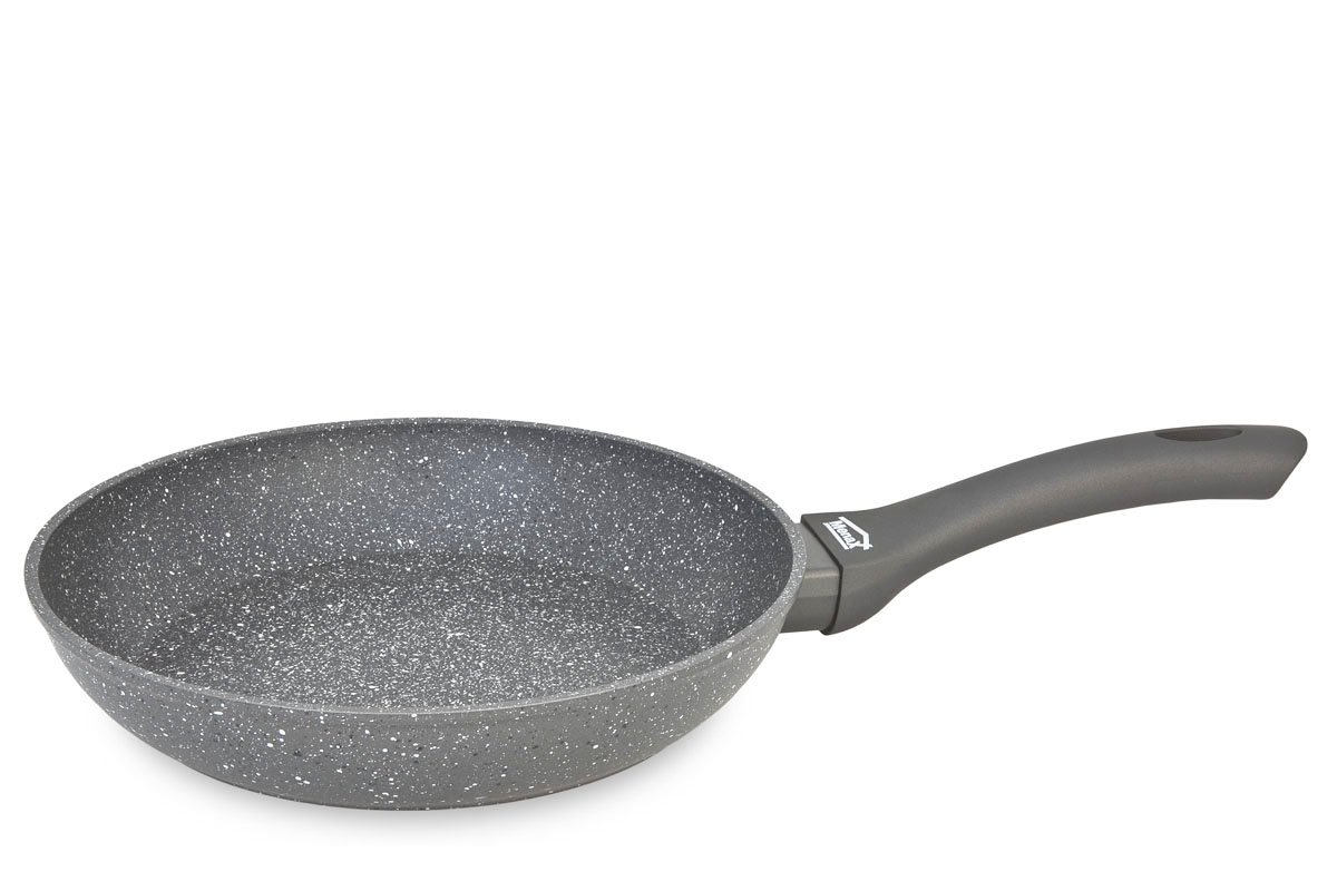 Menax Focus - Forged Aluminum Frying Pan - Nonstick 5-Layer Coating Stone Design - Ø 20 cm