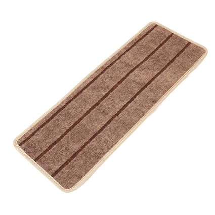 SLB Works Polypropylene Fiber Household Non-Slip Floor Staircase Stair Mat Carpet Brown
