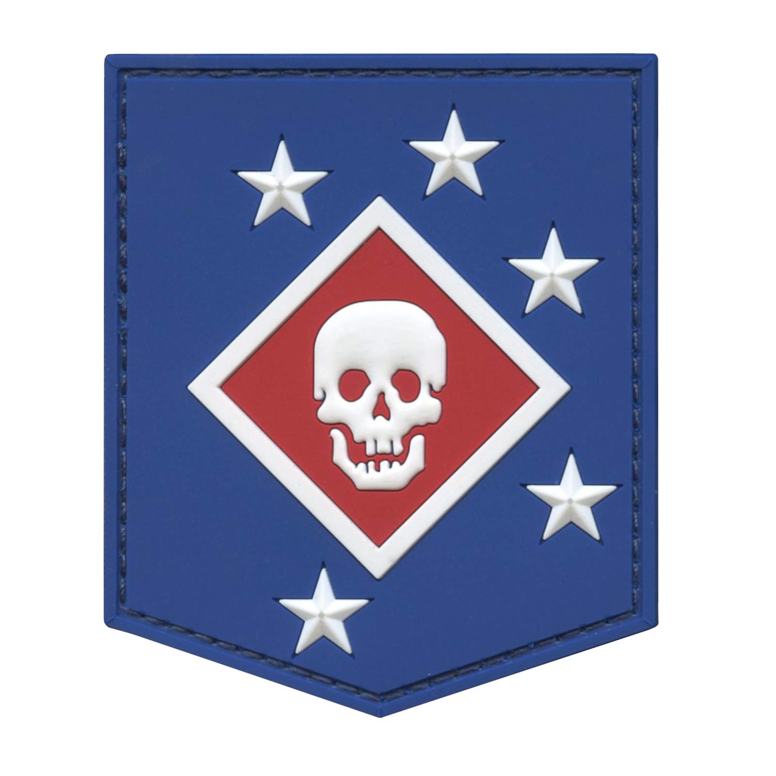 LEGEEON USMC Raiders Marines MARSOC PVC Rubber USA Morale Tactical Hook&Loop Patch