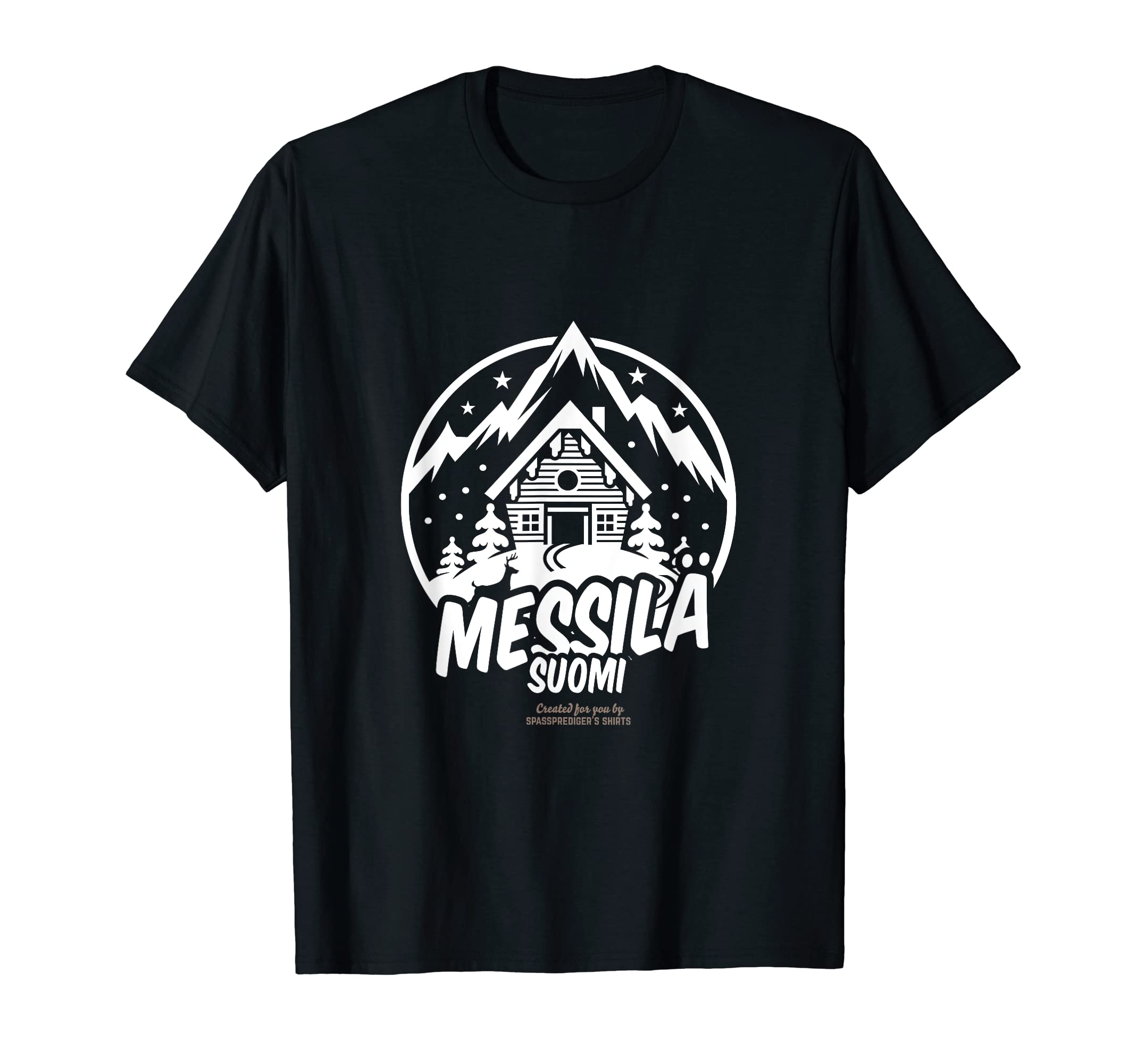 Messilä Suomi Finland Ski Resort Ski Lodge in Messilä T-Shirt