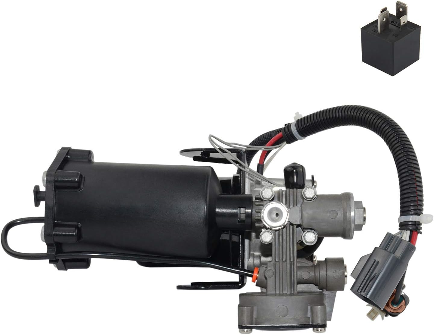 LR023964 Hitachi System Air Suspension Compressor Pump Fits for Land Rover LR3 LR4 Range Rover SPORT 2005-2013: Home Improvement