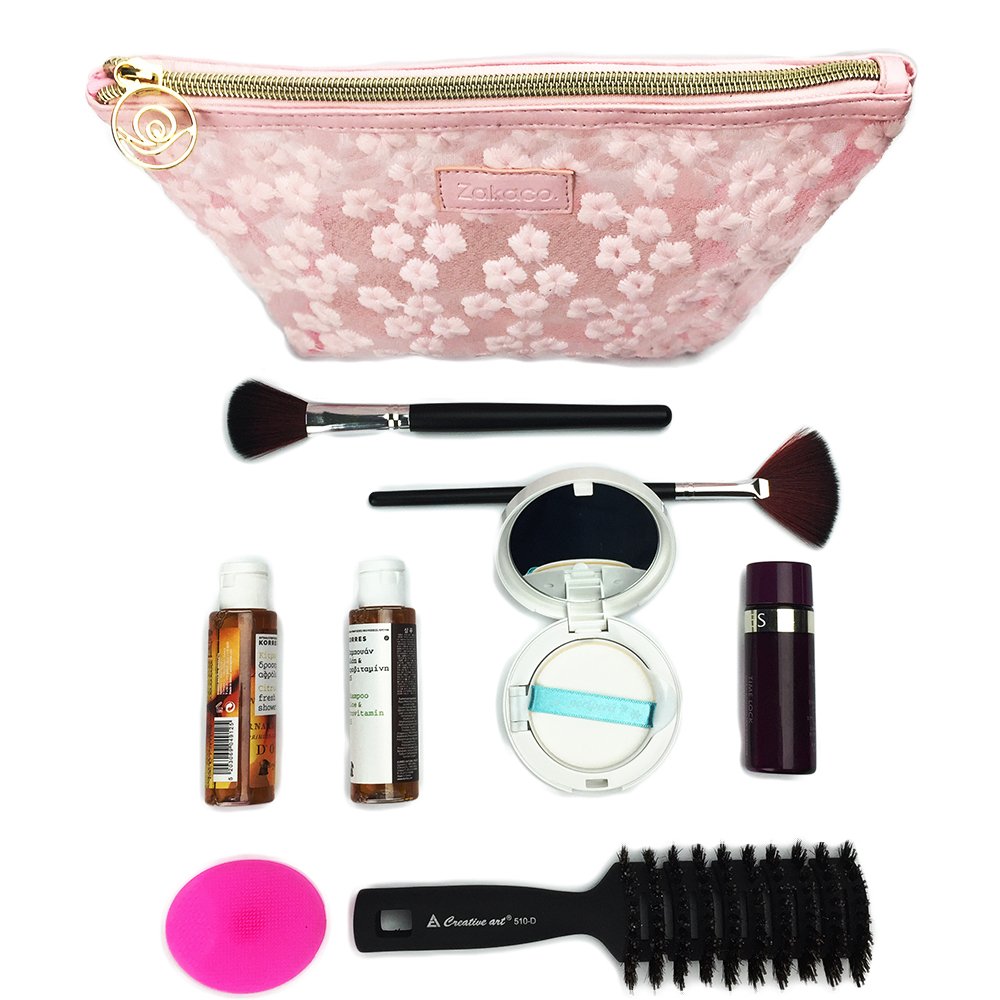 Makeup Bags for Women,Pink Cute Set for Women (Pink) aooty