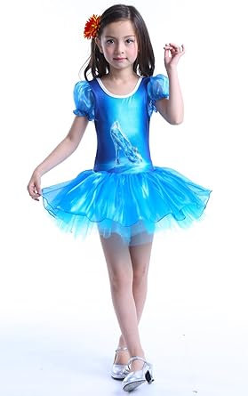 Amazon Garmentholyland 子供用 バレエレオタード ワンピース ステージ衣装 練習着 新体操 ダンス衣装 Xxl キッズコスチューム ホビー
