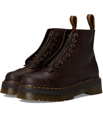 Amazon.com | Dr. Martens Women's Sinclair Max Boot, Black Pisa, 5