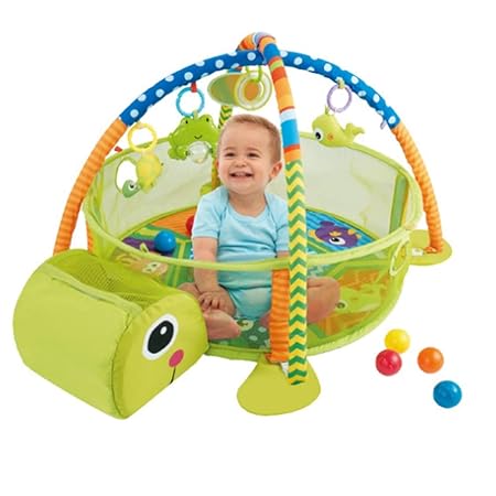 ZXL spieldecke baby 3-in-1-Babyspielmatten Babygymnastik Babyspielmatte und Fitnessstudio mit 30 Kugeln