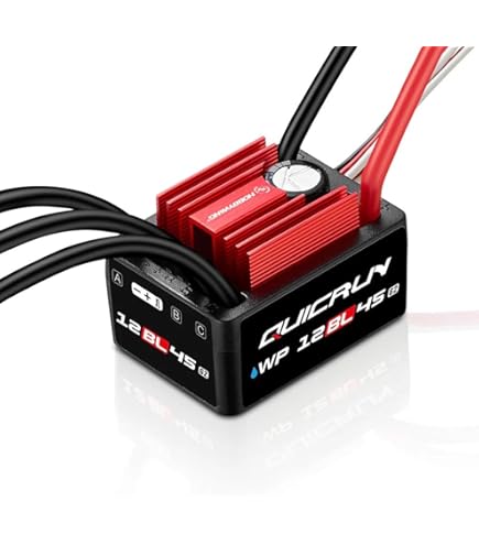 Amazon.com: HOBBYWING QuicRun WP 10BL60 G2 Brushless ESC, Black
