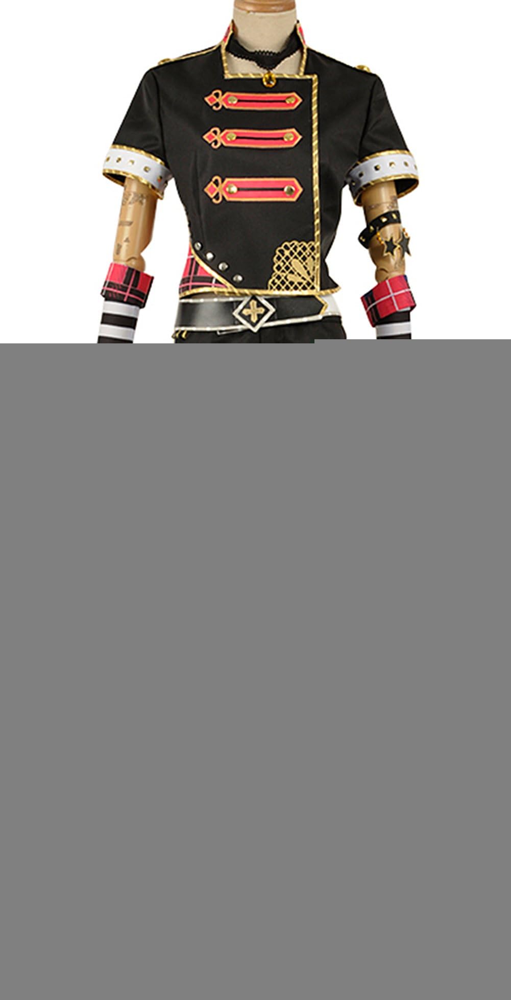 Wolfbar LoveLive Sunshine Sakurauchi Riko Punk Rock Stage Dress Cosplay Costume