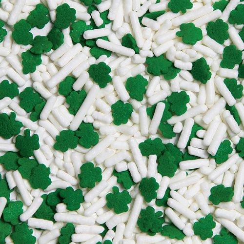 Sprinkles 2.5 Ounces-Shamrock Mix