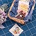 Whaline 400 Pieces Valentine Cellophane Bags Love Heart Printed Cookie Treat Bag Red Pink Heart Self-Adhesive Candy Packing Clear Plastic Gifts Goodies Party Favor, 4 Style