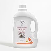 PURE BOTANIX Unscented Plant-Based Laundry Detergent 68 Fl Oz | 66 Loads, Natural Hypoallergenic Non-Toxic Soap for Sensitive Baby Skin, HE-Compatible Concentrated Enzyme Stain Remover, Sulfate Free