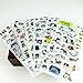 6 Sheets Super Cute Cat Stickers for DIY Albums Diary Laptop Decoration Cartoon Scrapbooking School Office Stationery Best Gift for Your Kids