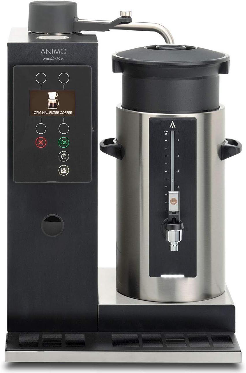 Animo Cafetera Eléctrica Combi Line CB 1 x 5 l/r: Amazon.es: Hogar