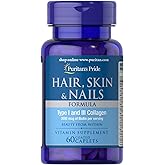 Puritan's Pride Hair, Skin & Nails Formula 60 Caplets