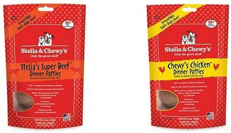 stella and chewy's frozen raw dog food