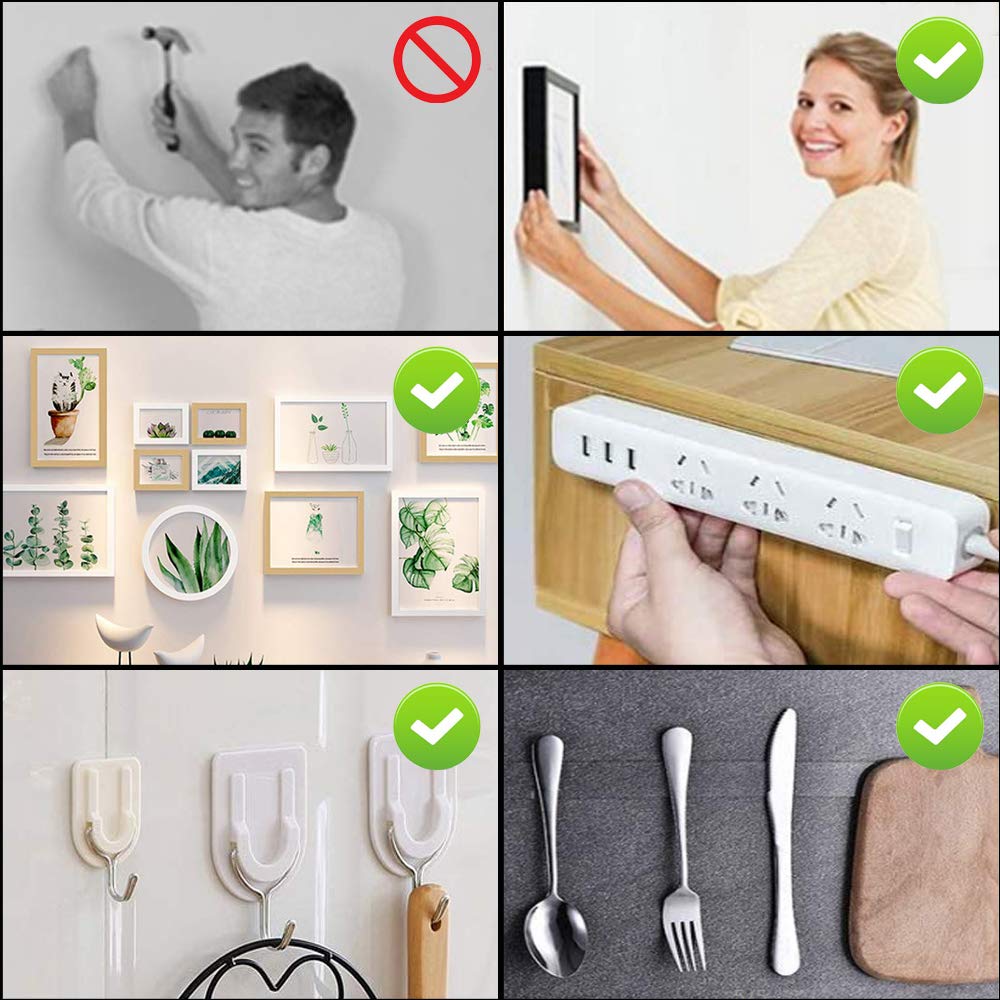 Nano Double Sided Tape Heavy Duty - Multipurpose Removable Traceless Mounting Adhesive Tape for Walls，Washable Reusable Strong Sticky Strips Gel Grip Tape, Carpet Mat Poster Tape for Home Office(17FT): Industrial & Scientific