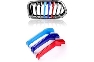 KUNGKIC Front Grill Insert Trim Strips Grills Cover For 2018-2022 X2 F39 Exterior Decoration Accessories Sport Style 3PCS