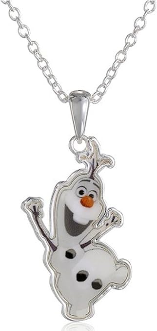 Amazon ディズニー Disney アナ雪 Silver Plated オラフ ペンダント ネックレスcfsl Q Az 並行輸入 ネックレス 通販
