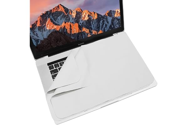 ProElife 2-Pack Laptop Screen Keyboard Imprint Protection Liner, 15''-16'' | Microfiber Cleaning Cloth, Strong Cleaning Abili