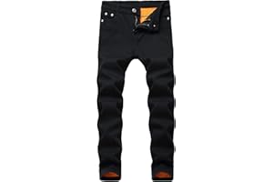 FREDD MARSHALL Boy's Fleece Lined Skinny Fit Jeans