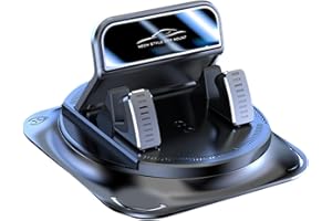 Vdaxvme Antislip Dashboard Phone Holder with 360 Adjustable Head and High Temperature Strong Adsorption Base Dashboard Phone 