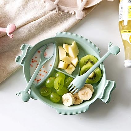 Xelparucts Assiette De Repas Pour Enfant Motif Dessin Anime Amazon Fr Cuisine Maison