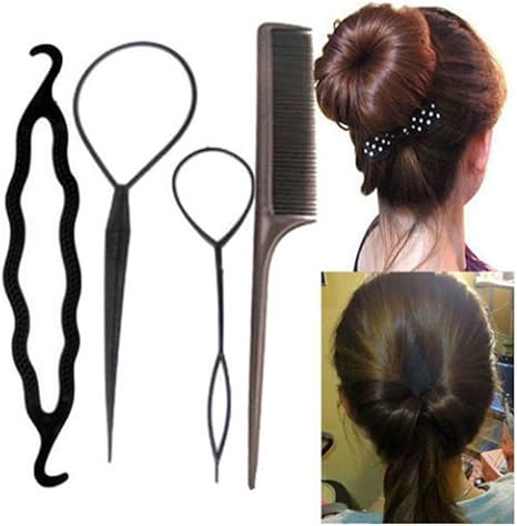 Amazon Co Jp Yideahome ヘアアクセサリー 8個セット 最新組合 スティック かみ造形 ポニーアレンジスティック ヘアコーム お団子ホルダー