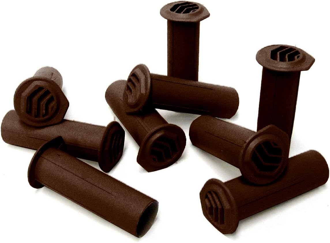 5 x Brown Drill Weep Vents Round Vent Cavity, Rendered Walls, Retaining Wall