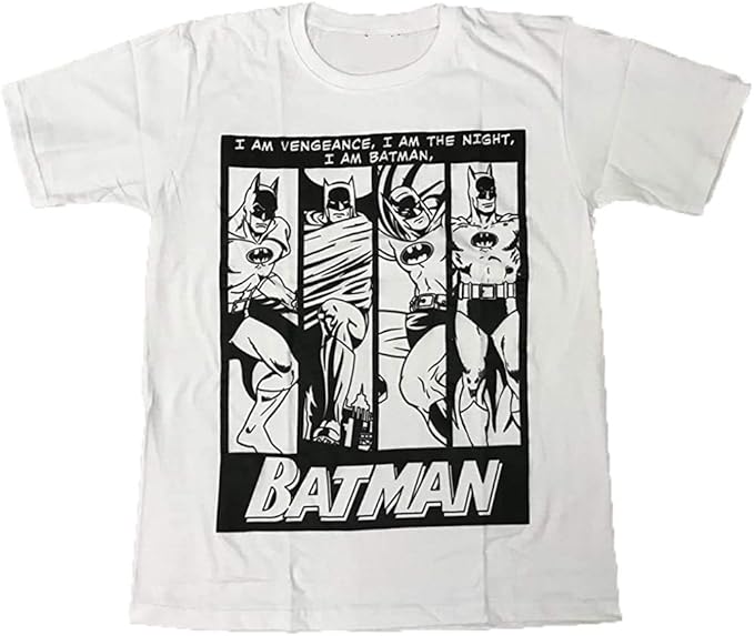 Amazon Rijiang メンズ 映画tシャツ Batman バッドマン ブルース ウェイン アメコミ風プリントｔシャツ ムービーｔシャツ アニメキャラｔシャツ 半袖 Tシャ 男女兼用 無地 通気性 Tシャツ カットソー 通販