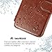 OCASE Galaxy S6 Edge Plus Case [Slim Fit] Leather Wallet Case - For SAMSUNG Galaxy S6 Edge Plus Devices -Brown