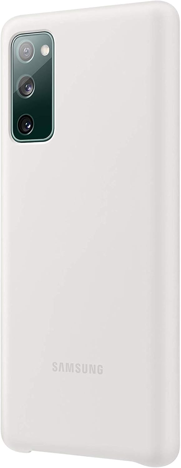 Samsung Galaxy S20 FE Silicone Cover White - Image 4