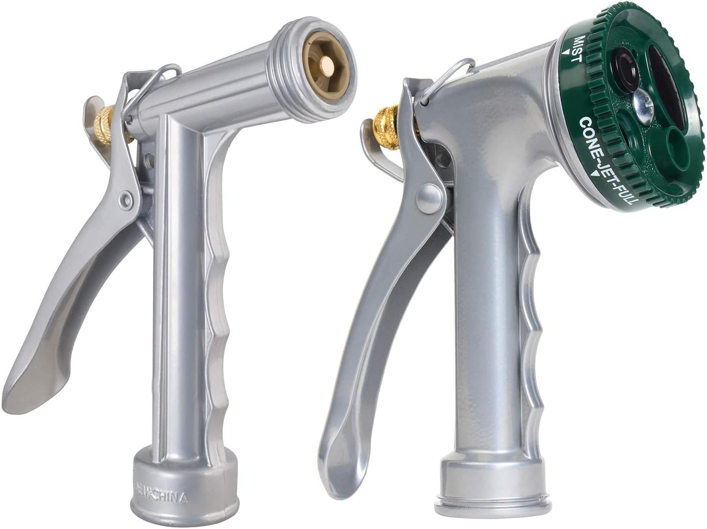 Melnor 65042-AMZ Heavy Duty Metal Nozzle 2-Pack with QuickConnect Product Adapters,  Bundle Set : Garden & Outdoor